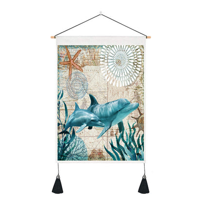 Arazzo creature marine
