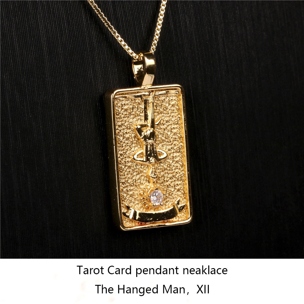 Collana tarocchi ventidue arcani mini oro