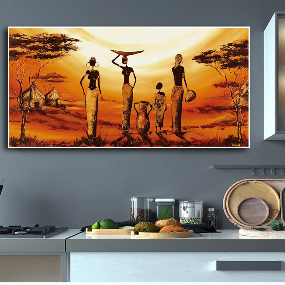 Quadro Donna Africana