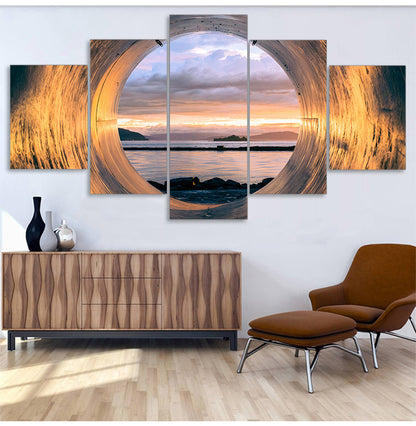 Quadro tramonto mare