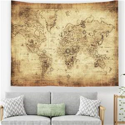 Tappezzeria mappa mondo