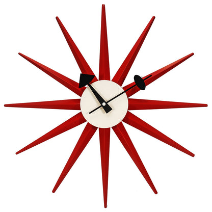 Orologio da parete Sole raggi dorati