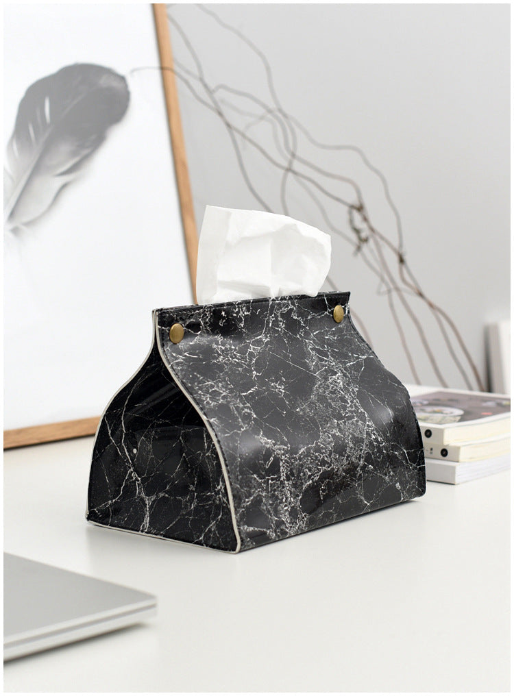 Portafazzoletti in pelle