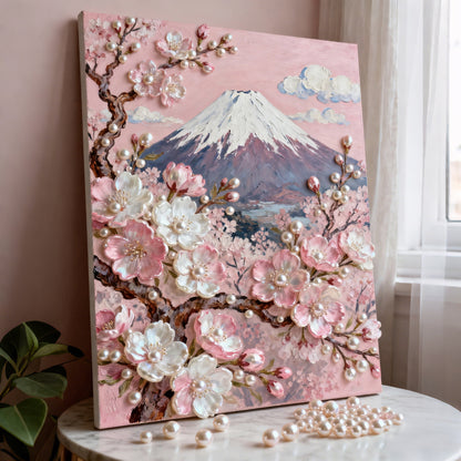 Quadro diamante fiori