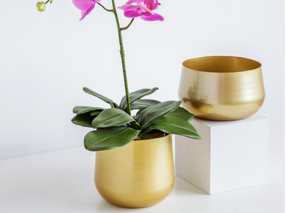 Vaso ferro rotondo