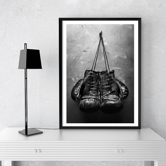Quadro su tela Guantoni da boxe