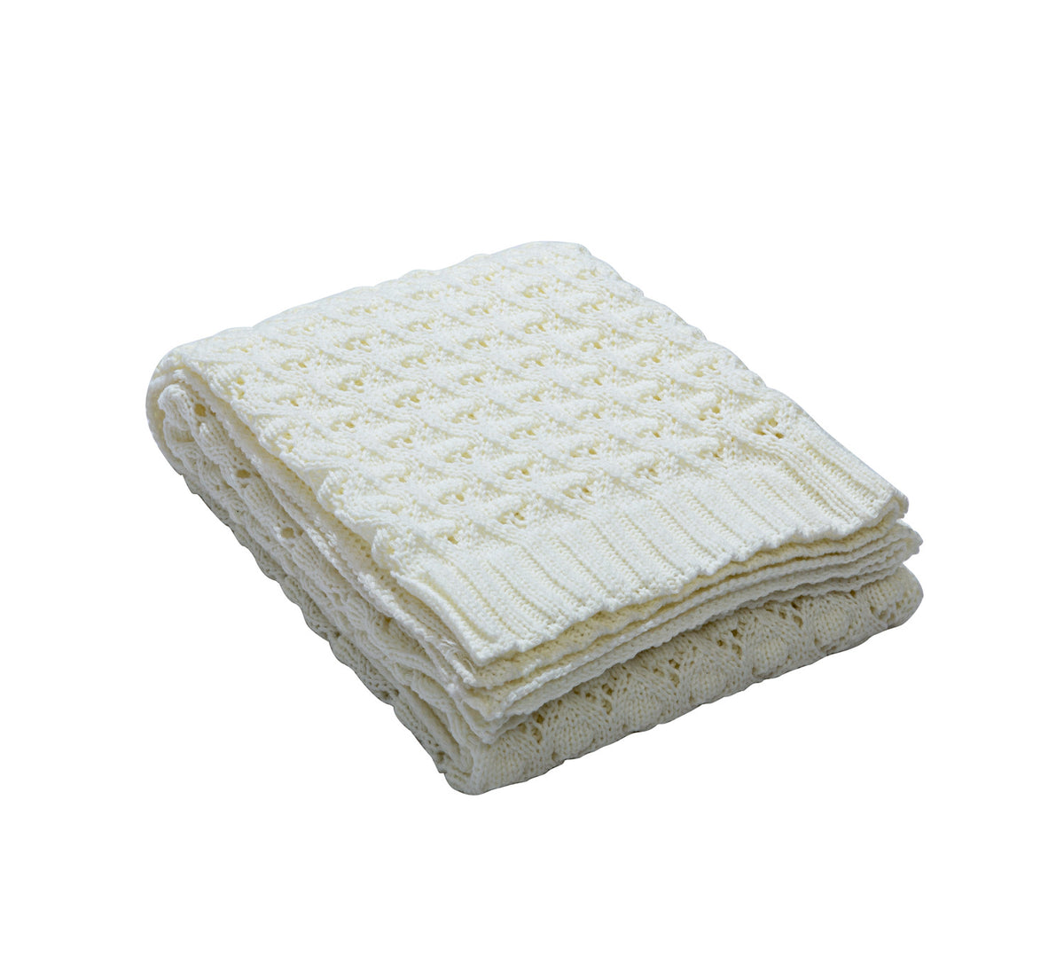 Coperta maglia diamante