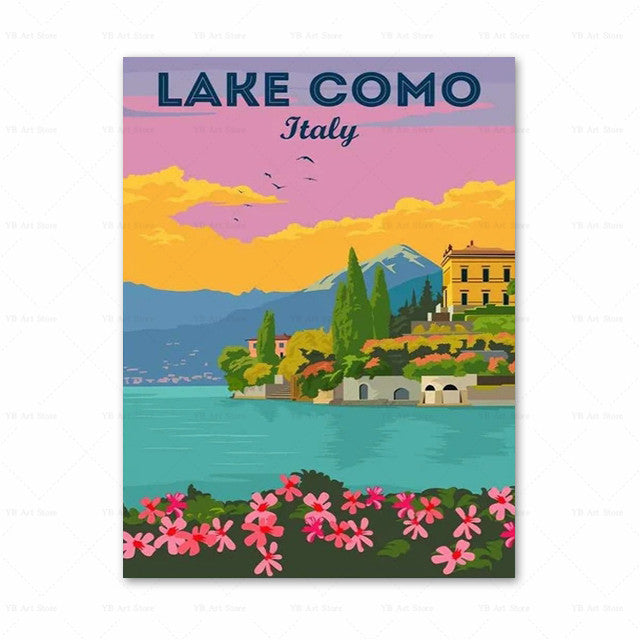 Quadro Costa Amalfitana