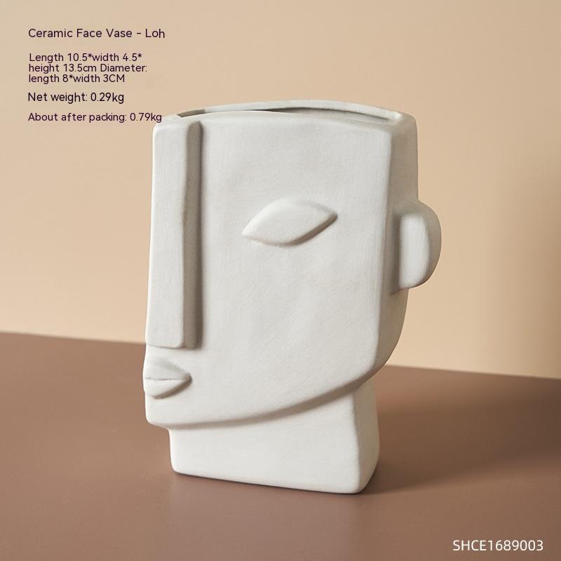 Vaso con decoro astratto
