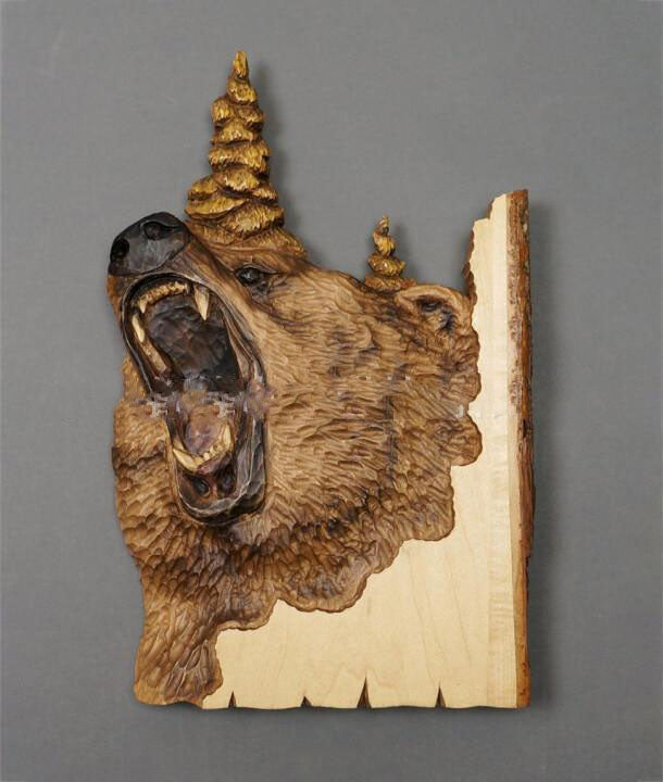 Quadro legno animale