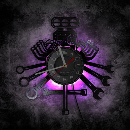 Orologio da parete Pesce colorato