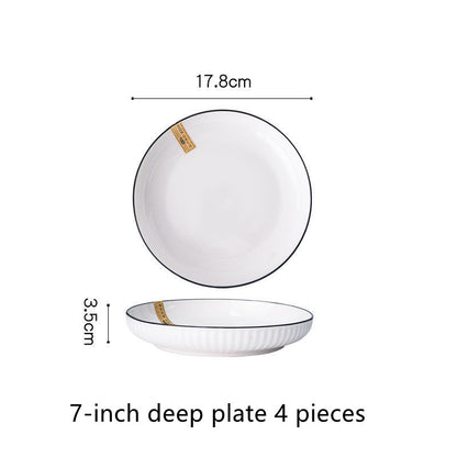 Piatto ceramica Nordic