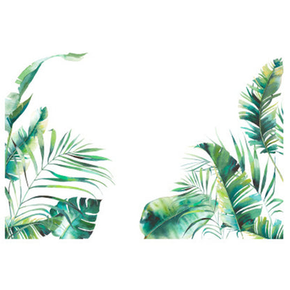 Adesivo murale foglie tropicali