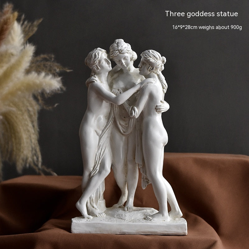 Scultura tre dee mitologia