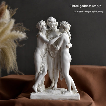 Scultura tre dee mitologia