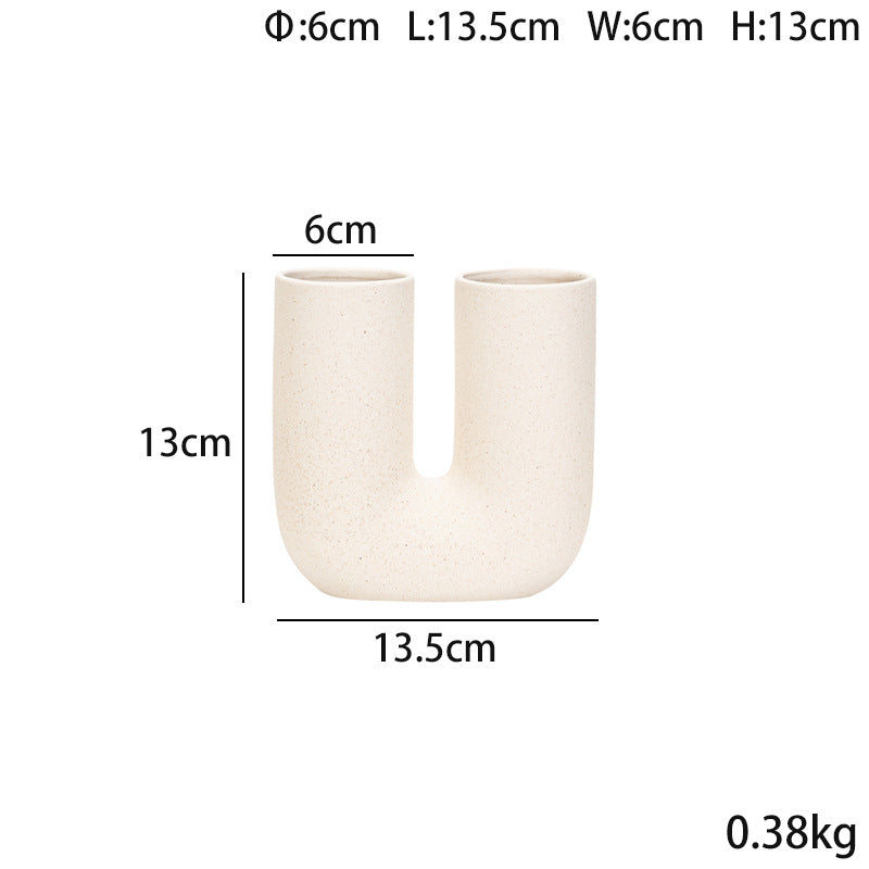 Vaso astratto per ufficio