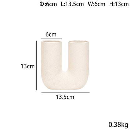 Vaso astratto per ufficio