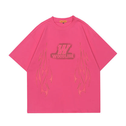 T-shirt stampa astratta