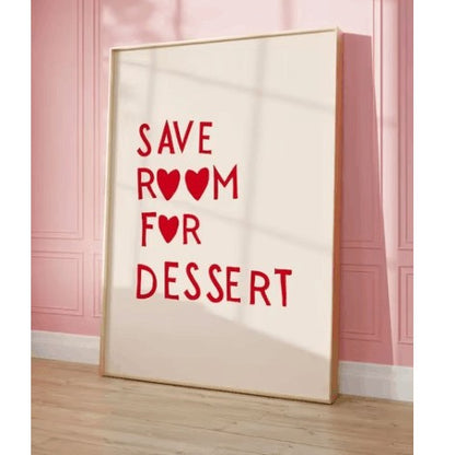 Poster minimalista cuore rosso