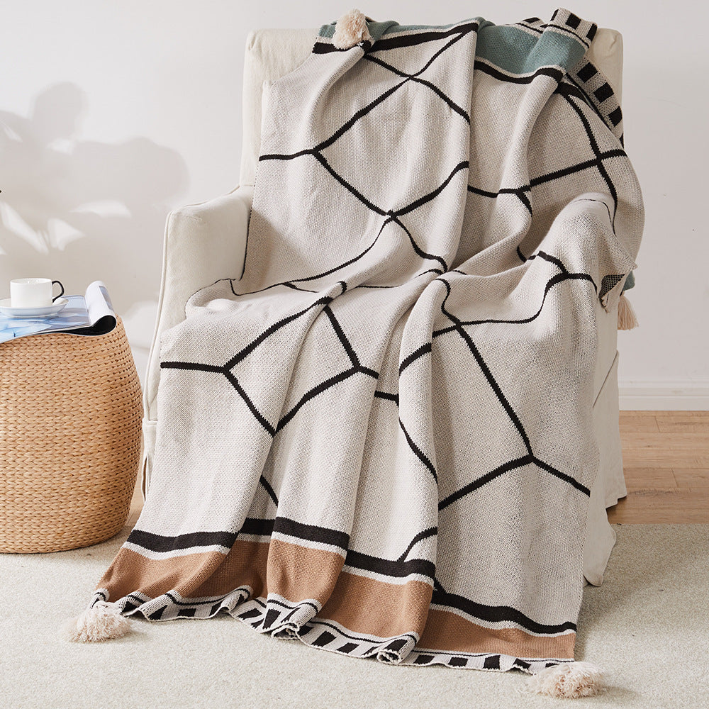 Coperta maglia bohémien