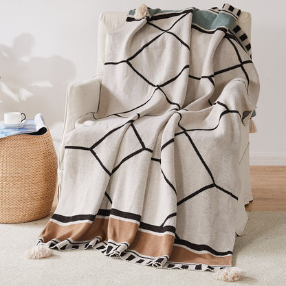 Coperta maglia bohémien