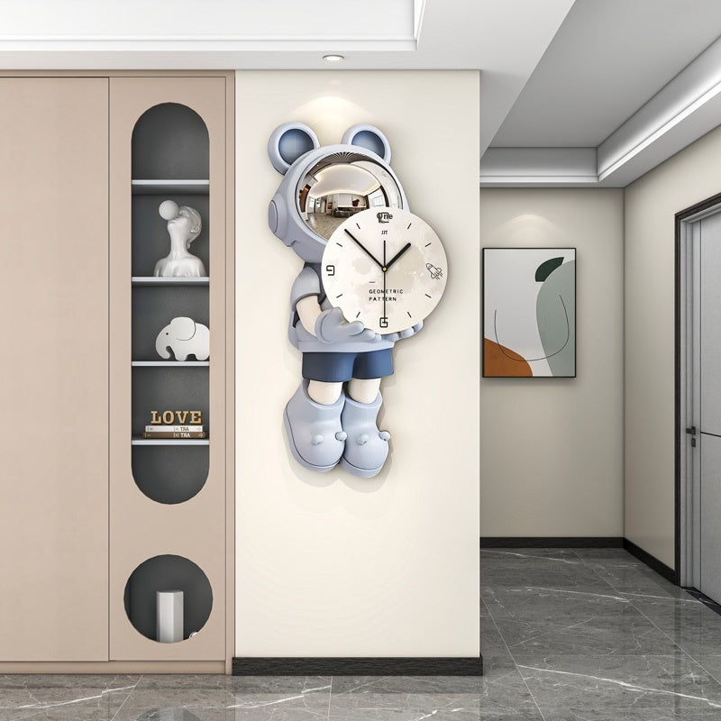 Orologio da parete Astronauta blu