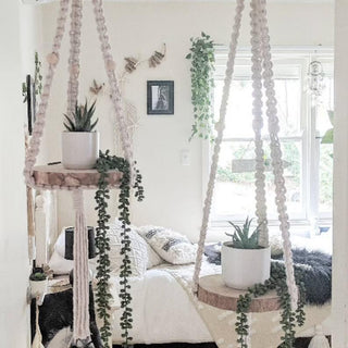 Macramé fiori nordic