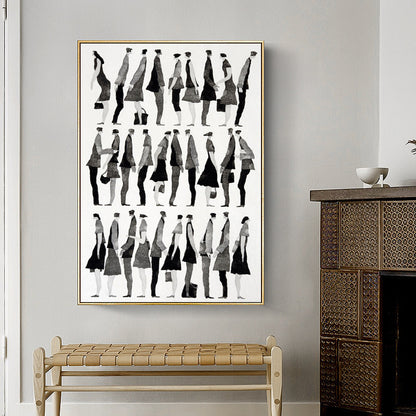 Quadro linee geometriche