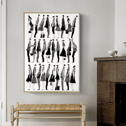 Quadro linee geometriche