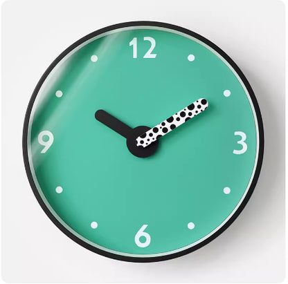 Orologio da parete Colore giallo pois
