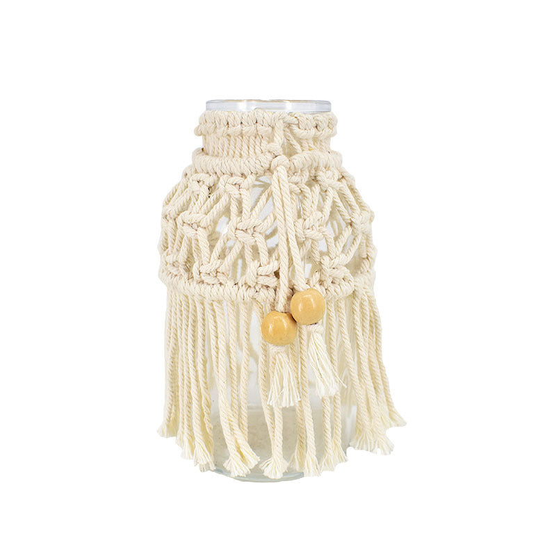 Vaso in fibre intrecciate