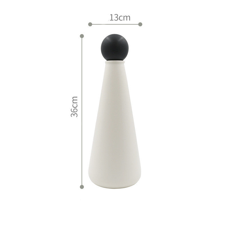Vaso opaco grigio