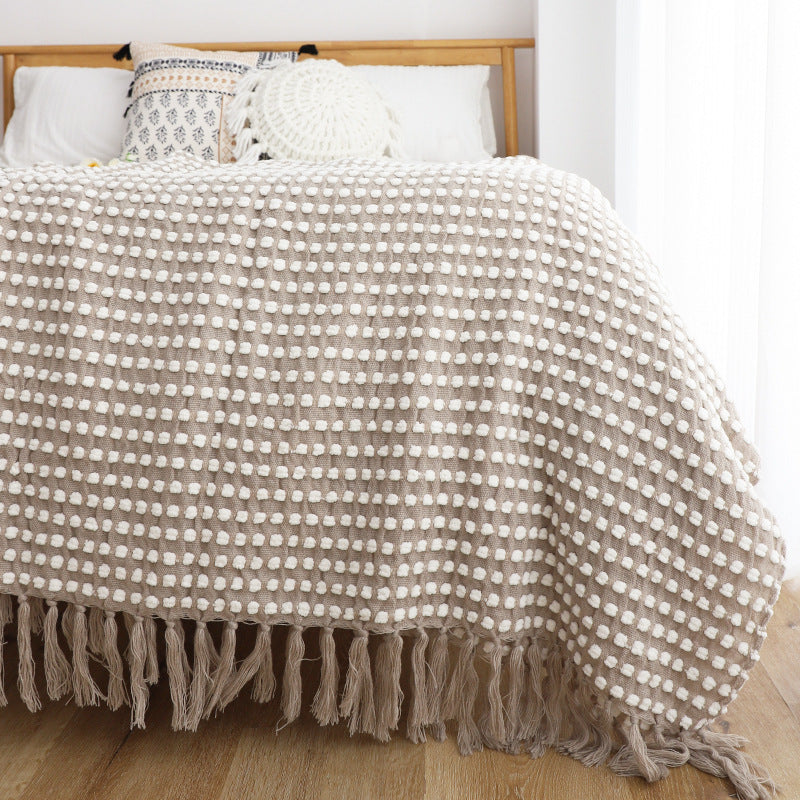 Coperta Tassellata in stile nordico