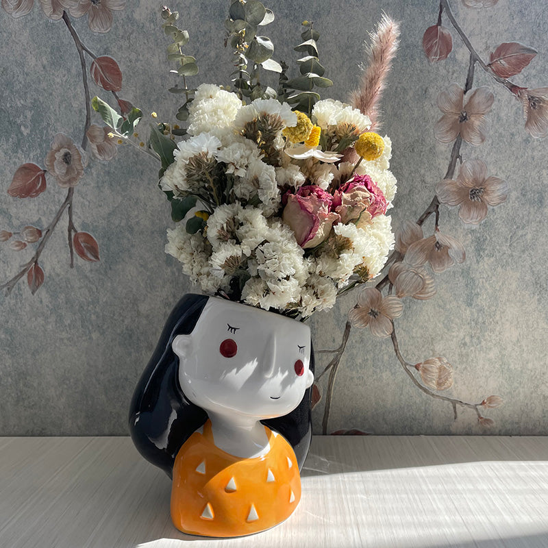Vaso ceramica arte minimalista