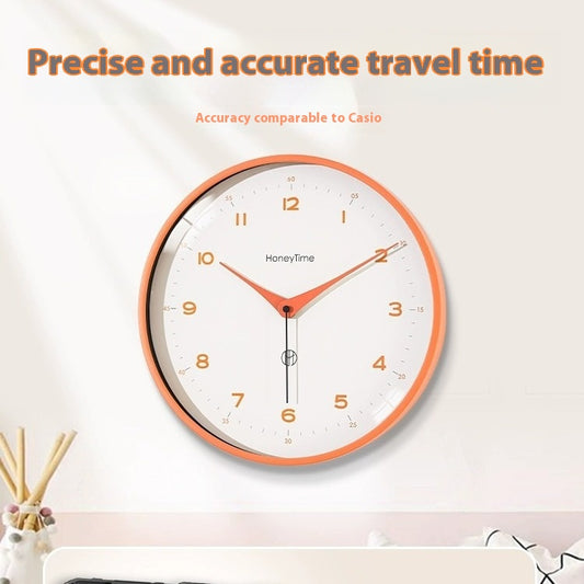 Orologio da parete Arancione retrò