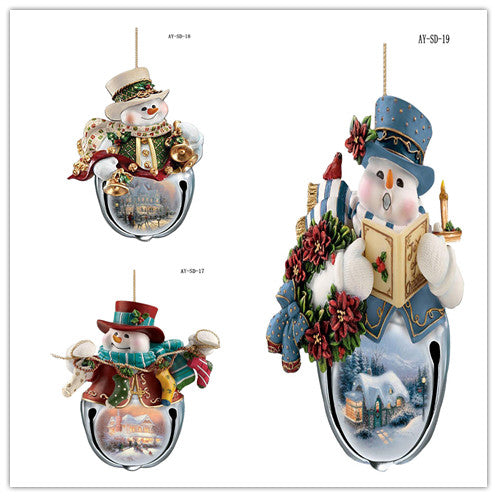 Adesivo natale neve