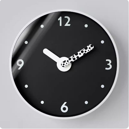 Orologio da parete Colore giallo pois