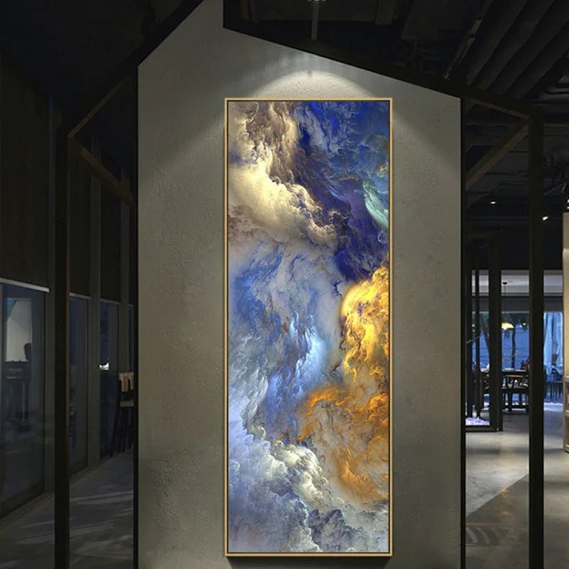 Quadro Onde Blu