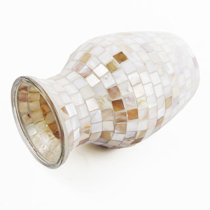 Vaso vetro nordico conchiglie