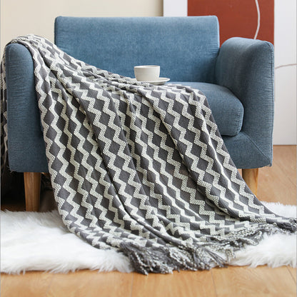 Coperta invernale a maglia
