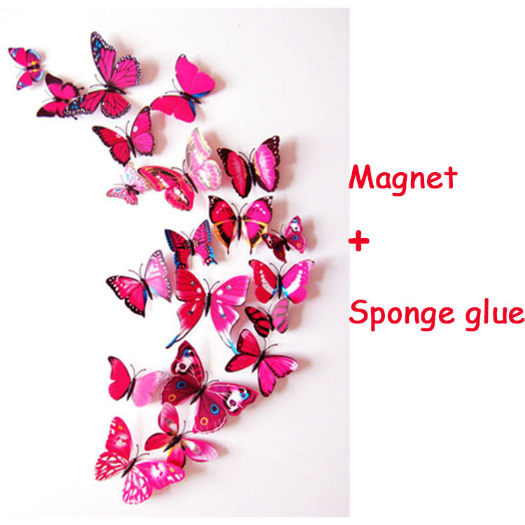 Adesivo farfalle magnetiche