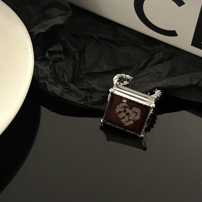 Collana Quadrato Olio