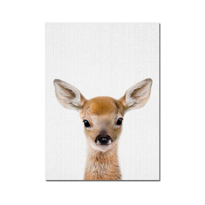 Quadro animali bosco