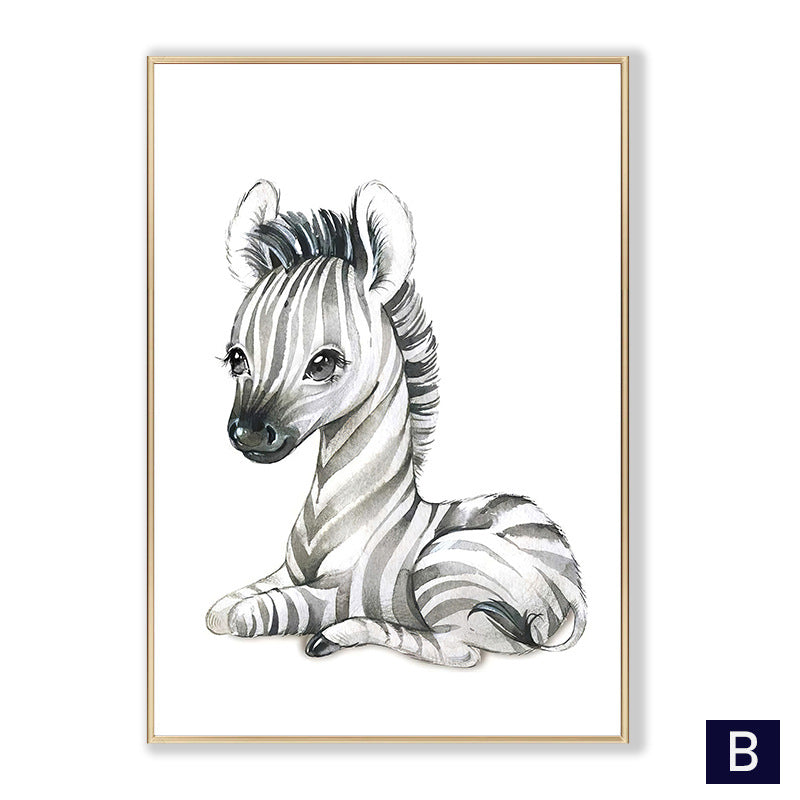 Quadro elefante cartoon