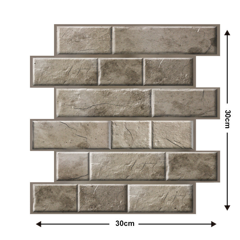 Adesivo murale legno 3D