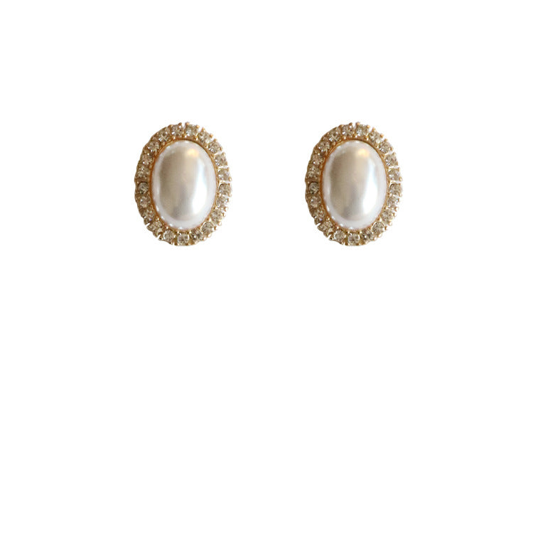 Orecchini argento ritratto vintage