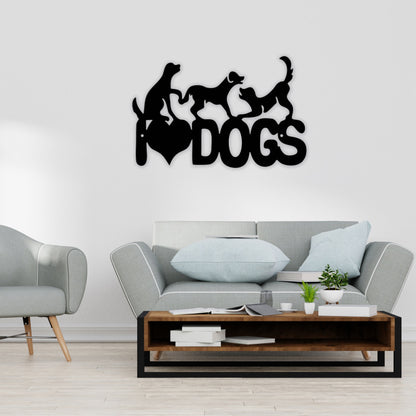 Quadro astratto tema animali