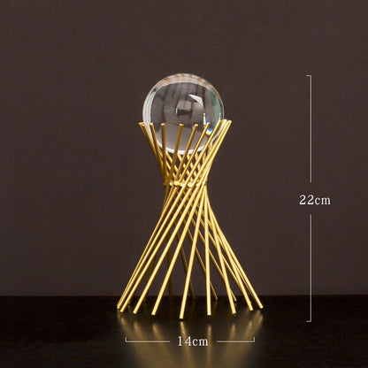 Sfera ornamentale in metallo