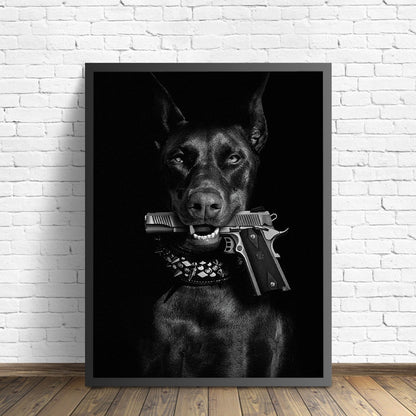 Poster Doberman