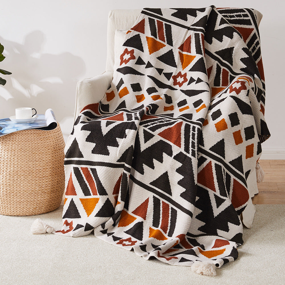 Coperta maglia bohémien